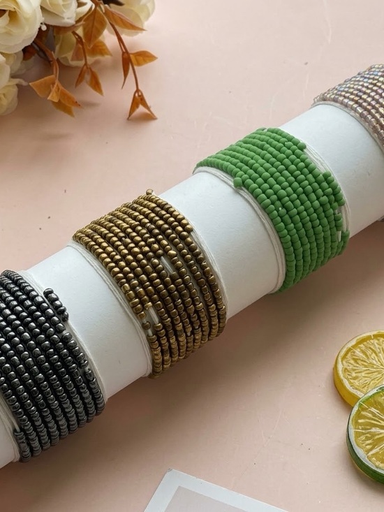 Jewelry - Teniinet 4PCS 50” Handmade African Waist Beads for Women Non-Stretching(Tie-on)